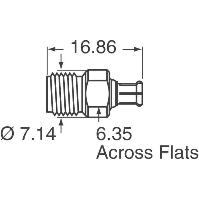 134-1018-031 Cinch Connectivity Solutions Johnson  Adaptadores de conector coaxial (RF)